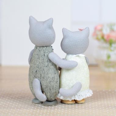 Свадебные коты - символ домашнего очага